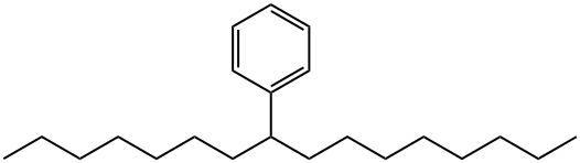 1-Heptylnonylbenzene 结构式