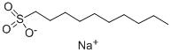 Sodium decane-1-sulfonate Structure