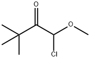 2-Butanone,  1-chloro-1-methoxy-3,3-dimethyl- Structure