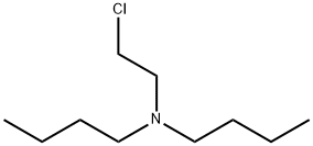 N-(2-chloroethyl)dibutylamine Structure