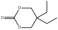 5,5-ジエチル-1,3-ジオキサン-2-オン 化学構造式