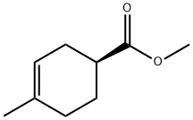 3-Cyclohexene-1-carboxylicacid,4-methyl-,methylester,(S)-(9CI) Structure