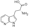1H-Pyrrolo[2,3-b]pyridine-3-propanoic acid, a-amino-, (aR)- Structure