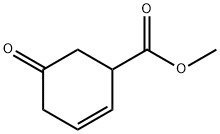 2-Cyclohexene-1-carboxylicacid,5-oxo-,methylester(9CI) Structure