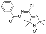 2,2,5,5-TETRAMETHYL-4-BENZOYLOXYIMINOCHLOROMETHYL-3-IMIDAZOLINE-1-OXYL Structure