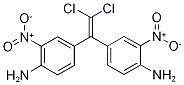 {4-[1-(4-amino-3-nitrophenyl)-2,2-dichlorovinyl]-2-nitrophenyl}amine Structure