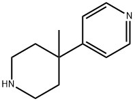 4-(4-Methyl-4-piperidinyl)pyridine Struktur
