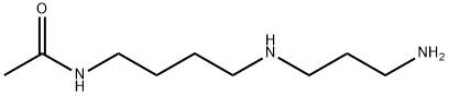 N(8)-acetylspermidine Struktur