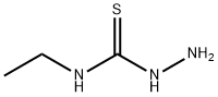 4-乙基-3-硫代氨基脲,13431-34-0,结构式