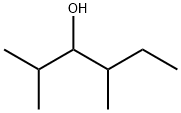 2,4-ジメチル-3-ヘキサノール 化学構造式
