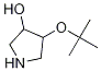 4-(TERT-BUTOXY)PYRROLIODIN-3-OL Struktur