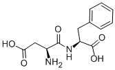 N-(α-アスパルチル)-L-フェニルアラニン 化学構造式