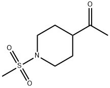 1-(1-METHANESULFONYLPIPERIDIN-4-YL)ETHAN-1-ONE Struktur