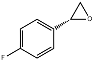 (R)-(P-フルオロフェニル)オキシラン 化学構造式