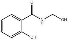 N-(羟甲基)水杨酰胺, 13436-87-8, 结构式
