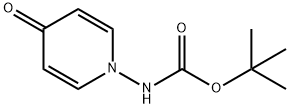 Carbamic acid, (4-oxo-1(4H)-pyridinyl)-, 1,1-dimethylethyl ester (9CI) Structure