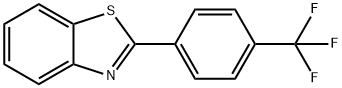 4-(1,3-苯并噻唑-2-基)三氟甲苯,134384-31-9,结构式