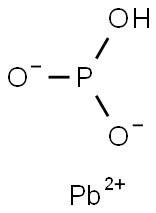 二塩基性亜リン酸鉛 化学構造式