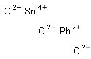 LEAD TIN OXIDE 化学構造式