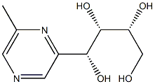 2-METHYL-5-ARABOTETRAHYDROXYBUTYLPYRAZINE Structure