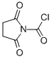 1-Pyrrolidinecarbonyl chloride, 2,5-dioxo- (9CI) Structure