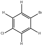 对溴氯苯-D4, 134415-42-2, 结构式