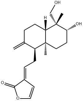 Dehydroandrographolide Struktur