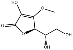 3-O-methylascorbic acid Struktur
