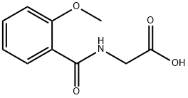 (2-METHOXY-BENZOYLAMINO)-ACETIC ACID Struktur
