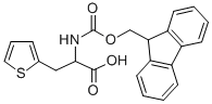FMOC-3-(噻吩-2-基)-DL-丙氨酸, 134439-24-0, 结构式