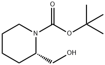 (S)-2-Hydroxymethyl-piperidine-1-carboxylic acid tert-butyl ester Structure