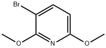 3-Bromo-2,6-dimethoxypyridine Struktur