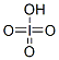 高碘酸 二水,13445-51-7,结构式