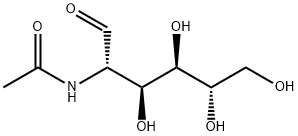 N-ACETYL-D-GLUCOSAMINE Structure