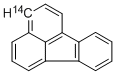 FLUORANTHENE-3-14C Struktur
