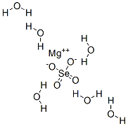 Magnesium selenate hexahydrate. Struktur