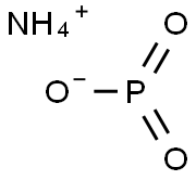 メタりん酸アンモニウム 化学構造式