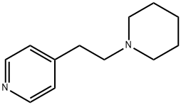 4-[2-(1-ピペリジニル)エチル]ピリジン 化学構造式