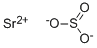 STRONTIUM SULFITE Struktur