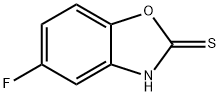 5-氟苯并恶唑-2-硫醇,13451-78-0,结构式
