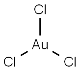 トリクロロ金(III) 化学構造式