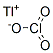 塩素酸タリウム（I）  化学構造式