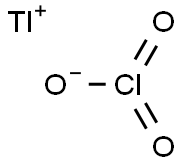 Thallium chlorate Struktur