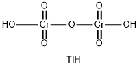 dithallium dichromate Struktur