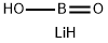 偏硼酸锂,13453-69-5,结构式