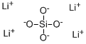 正硅酸锂, 13453-84-4, 结构式