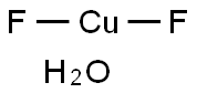 COPPER(II) FLUORIDE DIHYDRATE Structure