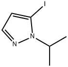 5-ヨード-1-イソプロピルピラゾール 化学構造式