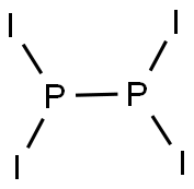 四碘化二磷, 13455-00-0, 结构式