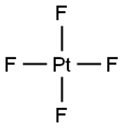 tetrafluoroplatinum Structure